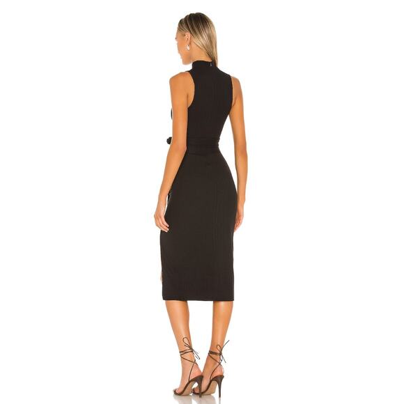 Lovers & Friends Black Devyn Midi Dress - Picture 2 of 8